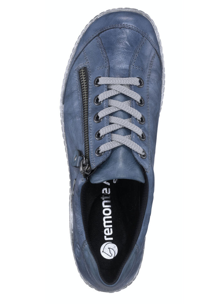 Remonte, bequeme Damen-Sneaker, Weite G, mit herausnehmbarem Fussbett BLAU