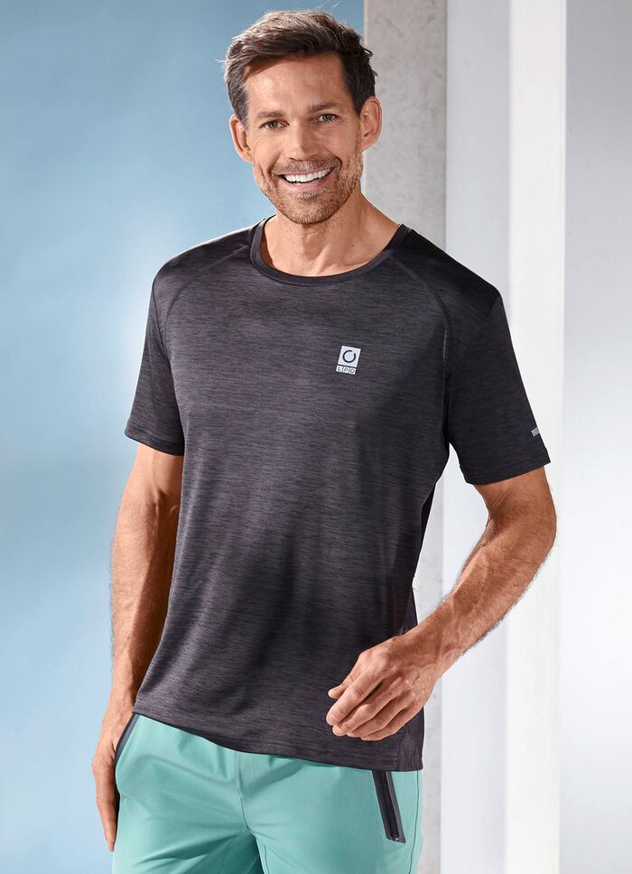 Funktionsshirt von &laquo;LPO&raquo; ANTHRAZIT MELIERT