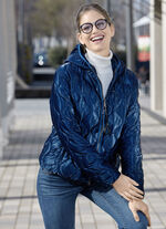 Funktionsjacke mit fester Kapuze 