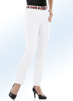 Bauchweg-Jeans WEISS