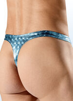 Stringtanga, türkisblau, sexy 