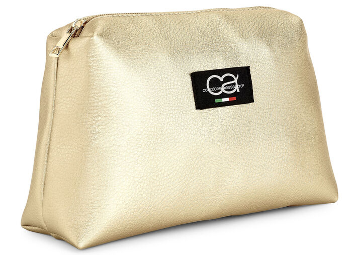 Collezione Alessandro Tasche in toller Plissee-Verarbeitung GOLD