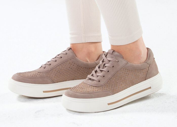 ELENA EDEN Sneaker aus feinem Veloursleder 