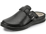 Mubb, bequeme Herren-Clogs, Weite H, mit herausnehmbarem Fussbett SCHWARZ
