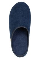 Klassische Herren-Hausschuhe, mit herausnehmbarem Fussbett 