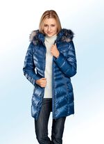 Daunen-Longjacke 