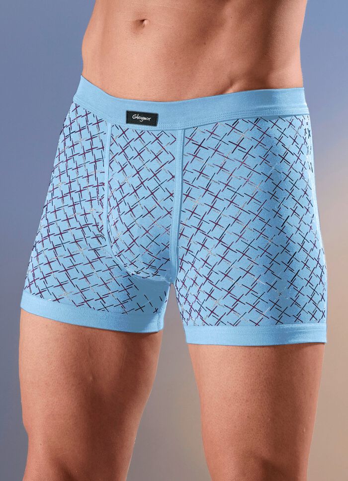 Viererpack Unterhosen, allover dessiniert 