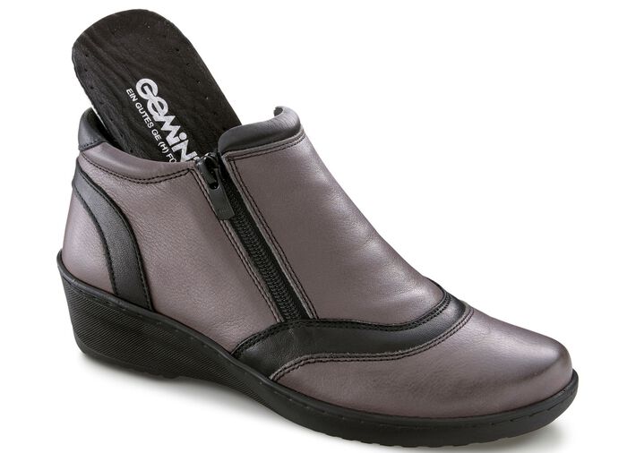 Gemini, bequeme Damen-Boots, Weite H, mit herausnehmbarem Fussbett 