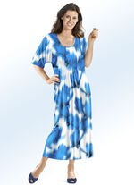 Kaftan mit farbbrillantem Inkjet-Druck 