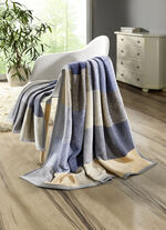 Kuschelweiche Schlafdecke BLAU