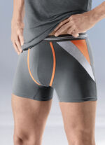 Viererpack Pants mit farbigen Eins&auml;tzen 