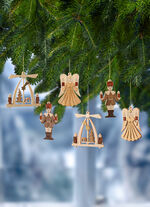 Baumhänger 6er-Set aus dem Erzgebirge 