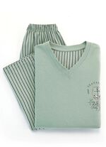 Zweierpack Pyjamas mit V-Ausschnitt 