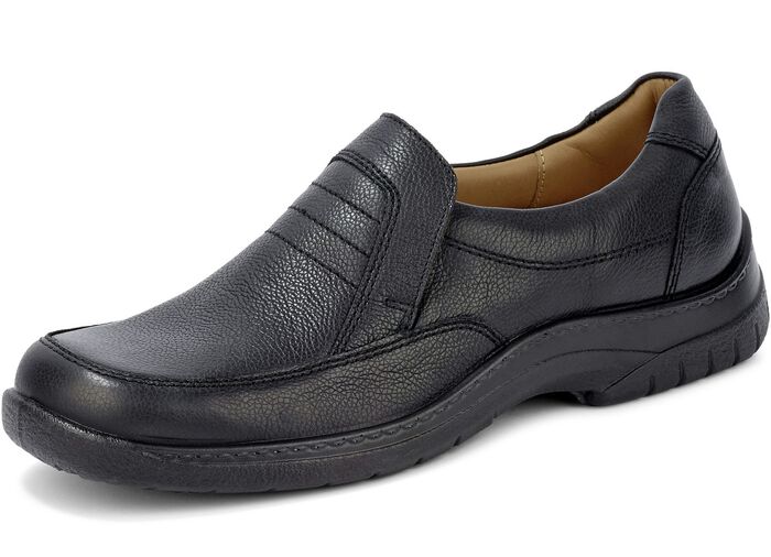 Klassische Herren-Slipper, mit atmungsaktivem Fussbett 