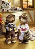 Igel in verschiedenen Ausf&uuml;hrungen BRAUN