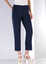 Weich fliessende, 7/8-lange Hose 