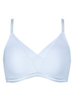 Angenehm leichter Naturana BH mit vorgeformten Cups BLEU