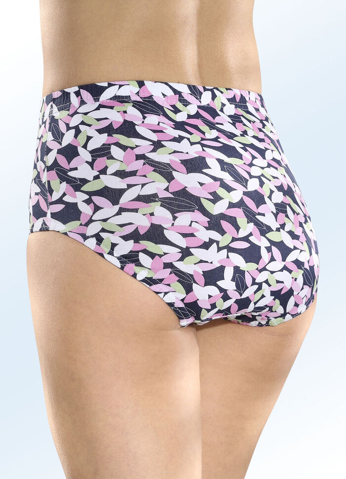 F&uuml;nferpack Slips mit Gummizug 