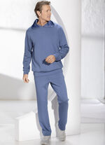 Hoodie von «Klaus Modelle» in 3 Farben JEANSBLAU
