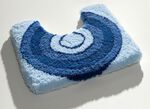 Badgarnitur von Kleine Wolke mit rutschhemmender R&uuml;ckseite BLAU
