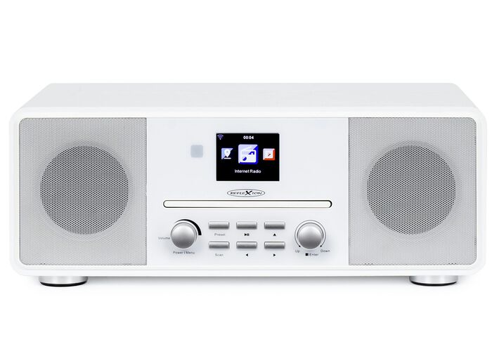 Reflexion HRA19INT Stereoanlage mit Internet-Radio WEISS