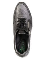 ELENA EDEN, bequeme Damen-Sneaker, Weite G, mit herausnehmbarem Fussbett ALTSILBER