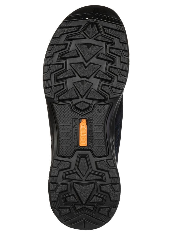 Trendige Damen-Schn&uuml;rschuhe, Weite K, mit herausnehmbarem Fussbett DUNKELBLAU