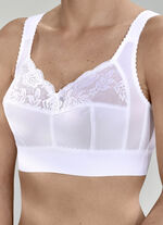 BH mit extrabreitem Unterbrustband WEISS