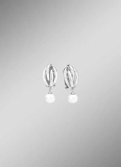 Ohrclips mit S&uuml;sswasser-Zuchtperlen 