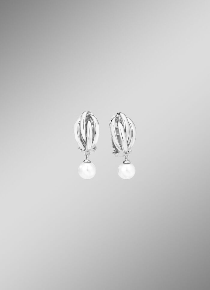 Ohrclips mit S&uuml;sswasser-Zuchtperlen 