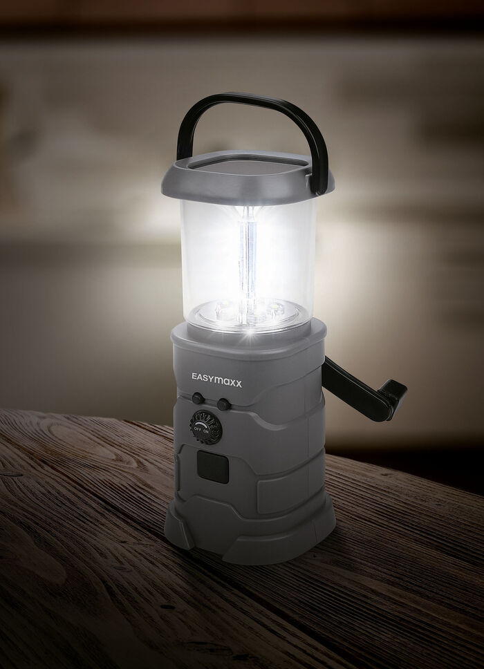 Solar-Lampe mit integriertem FM-Radio 