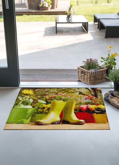 Fussmatte mit rutschhemmendem Vinylr&uuml;cken 