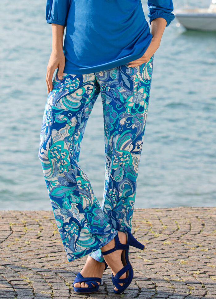 Hose mit farbbrillantem Druck 