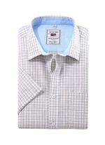 Kariertes &laquo;Milano Italy&raquo;-Hemd in 4 Farben BEIGE KARIERT