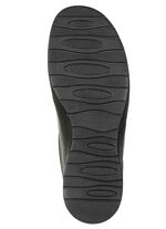 ELENA EDEN, komfortable Damen-Slipper, Weite K, mit herausnehmbarem Fussbett SCHWARZ