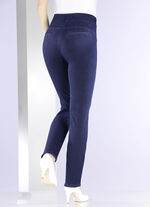 Jersey-Hose in Denim-Optik DUNKELBLAU
