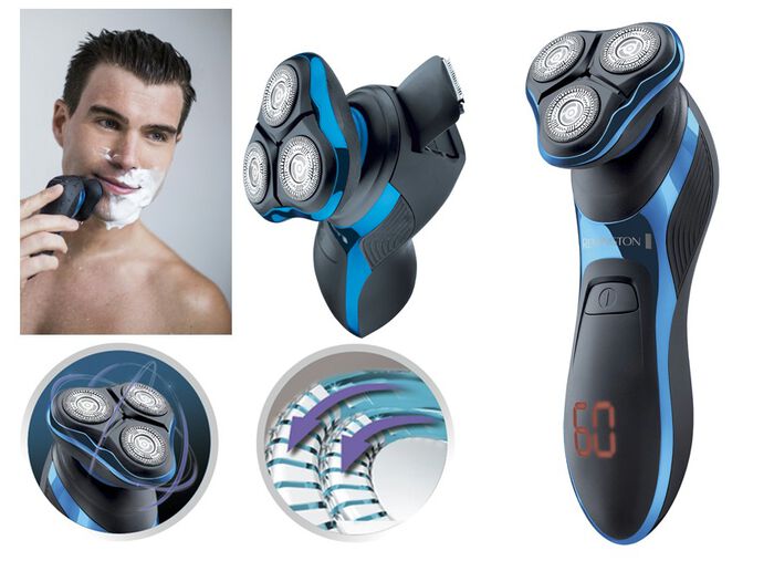 REMINGTON HyperFlex Aqua Plus Akku-Rotationsrasierer XR 1470