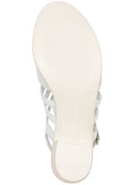 Andrea Conti Sandalette aus Nappaleder WEISS