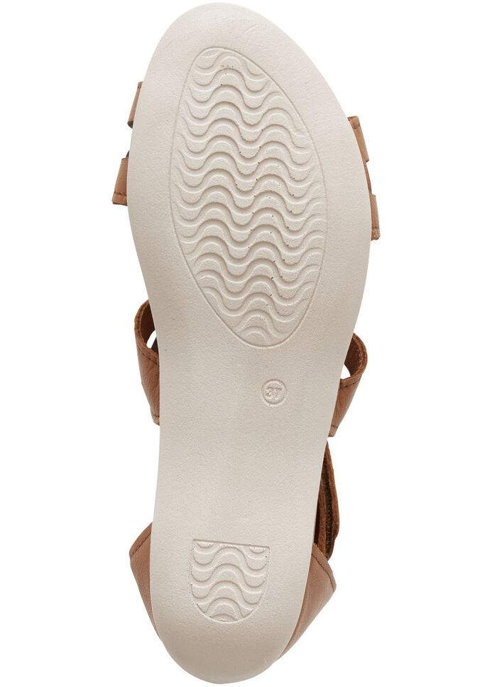 Andrea Conti Sandale mit r&uuml;ckw&auml;rtigem Reissverschluss 