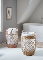 Moderner W&auml;schekorb NATUR