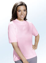 Strick-Twinset mit feinem Glanz 