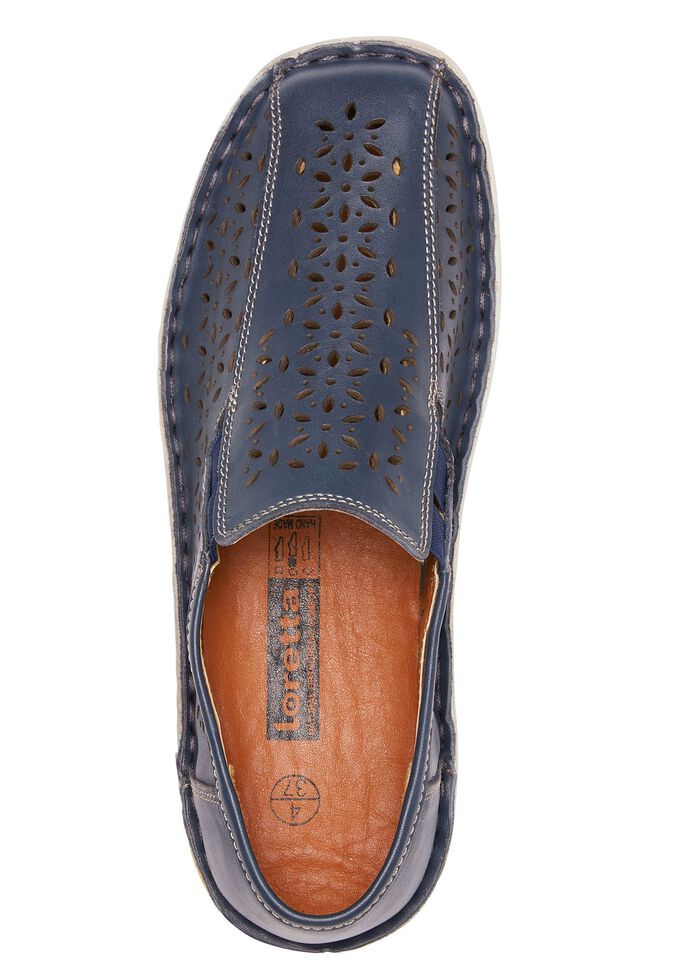 ELENA EDEN Slipper aus schattiertem Nappaleder 