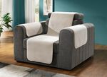 Flauschige Sessel-, Couch- und Armlehnenschoner 