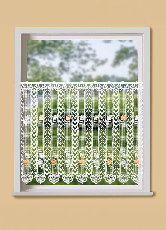 Kurzvorhang in Macram&eacute;-Qualit&auml;t MULTICOLOR