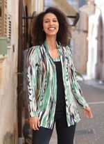 Shirt in Jacken-Optik 