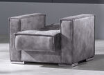 Sessel mit Bettfunktion HELLGRAU