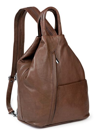 Laurina, Rucksack, Damen, mit zwei durch Reissverschluss teilbare Umhängeriemen  Laurina, Rucksack, Damen, mit zwei durch Reissverschluss teilbare Umhängeriemen