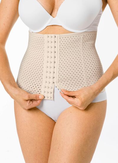 Schlank-G&uuml;rtel mit Front-Haken&ouml;senverschluss 