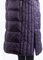 Kurzmantel mit Längssteppung seitlich 