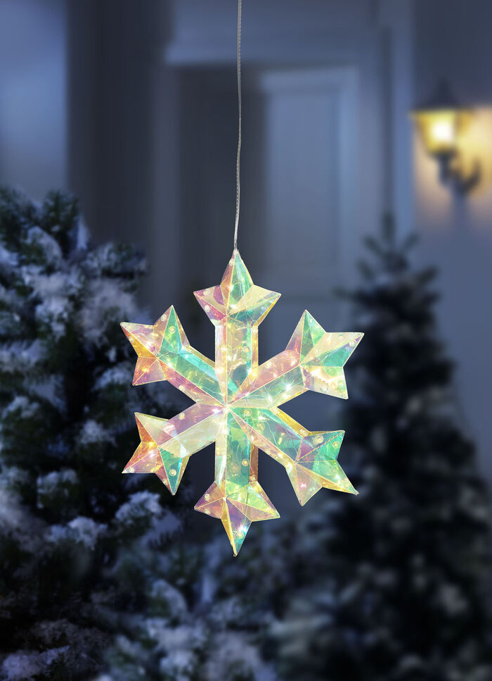 LED-Schneekristall «Glamour» 